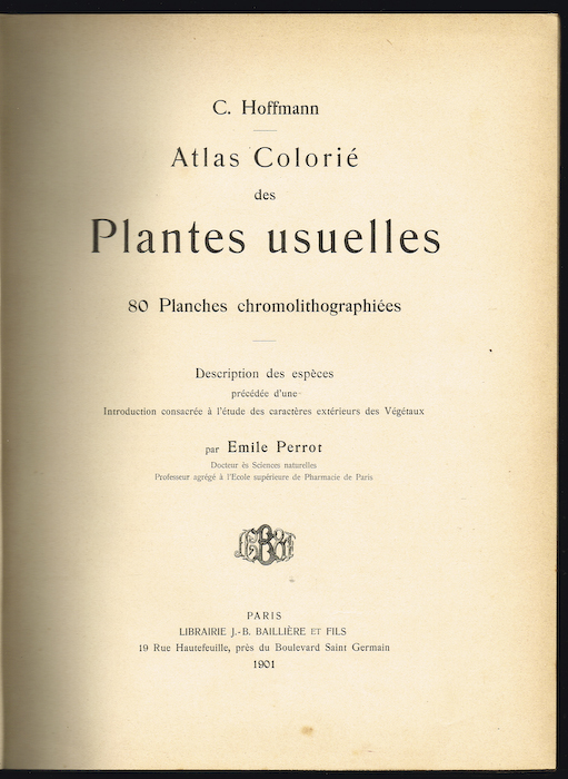 Atlas Colorié des PLANTES USUELLES